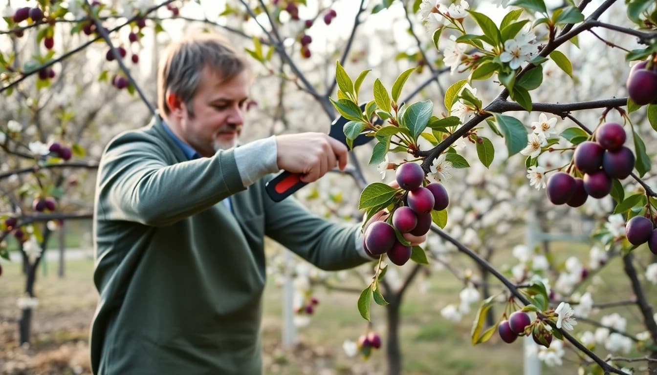 Taille des pruniers : quand et comment bien tailler pour une bonne récolte